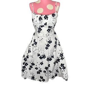 Black & White Floral Sundress